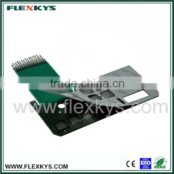 Metal Dome Adhesive Circuit Membrane Keypad With Sheiding Layer photo-3