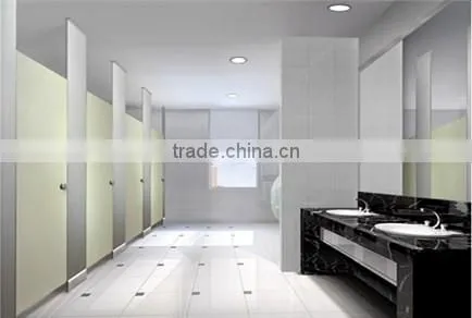 WC HPL Compact Public Cheap Toilet Partitions Panels photo-2