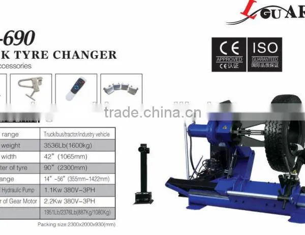 Mobile Truck Tyre Changer Neumatico Pneu photo-3