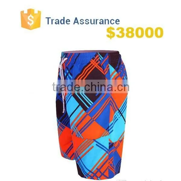 Wholesale - 2015 Fashionable Swimwear for Man Comfortable Loose Board Shorts High Quality Polyester Thin Beach Pants Sale Online photo-4