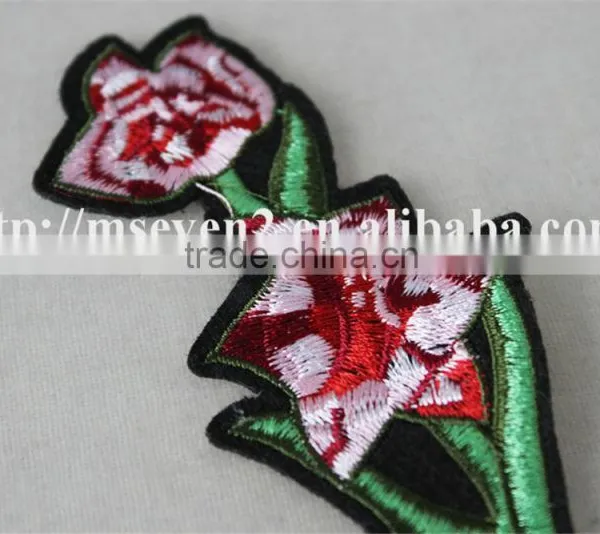 Big Sale Applique Embroidery Flower Embroidery Patch for Clothes photo-3