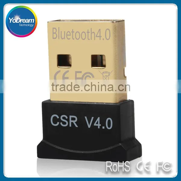Dual Mode Wireless Dongle Free Driver Vention MINI CSR 4.0 Bluetooth USB Dongle Adapter For PC Laptop photo-2