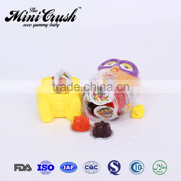 Mini Crush Brand Factory Online Shopping Assorted Fruit Shaped Jelly Candy photo-2