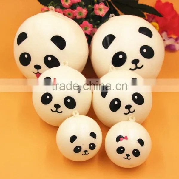 Promotional Gifts Wholesale New Creative Soft Fake Expression Panda Bread Artificial Food Model Props -Yiwu Sanqi Crafts Factory photo-5
