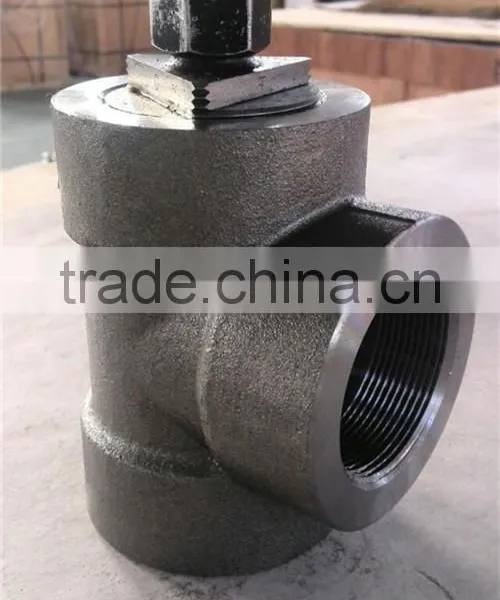 ASTM A182 F22 Threaded Tee ASME B16.11 photo-5