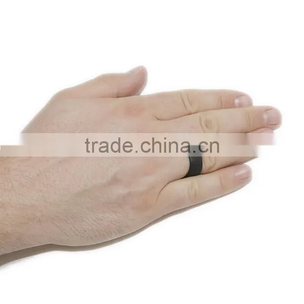 5 Silicone Wedding Rings Men's Sizes 8,9,10,11,12. Silicone Wedding Band Made of Medical Grade Silicone photo-5