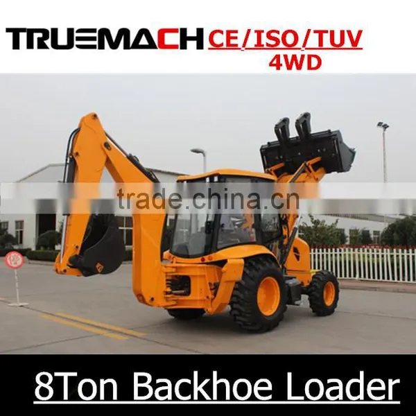 8Ton 4WD Backhoe Loader photo-2