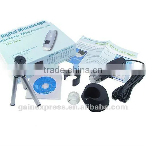 Portable 1.3MP 10x - 200x USB Digital Microscope w/ Measurement Function photo-2