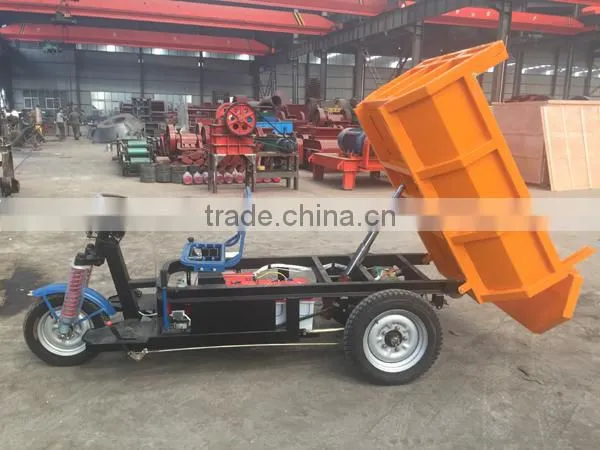 Slag transport electric tricycle, electric pedicab tricycle price from China manufacturer