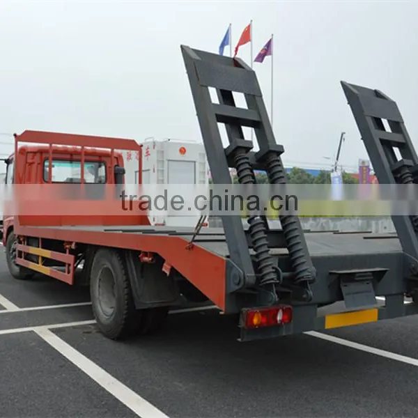 10ton Dongfeng 4x2 Low Flatbed Truck photo-6