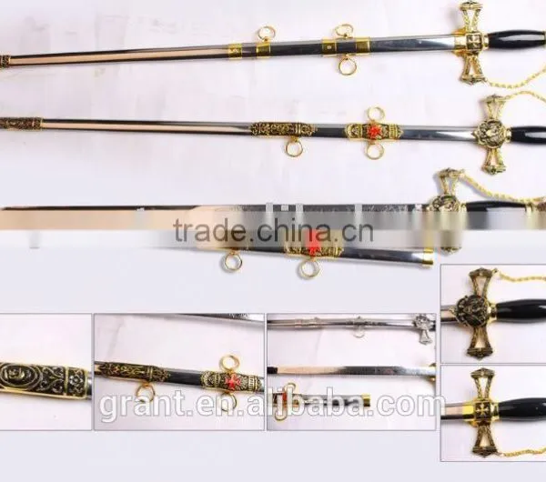 Aluminum Alloy Masonic Handel Sword photo-5