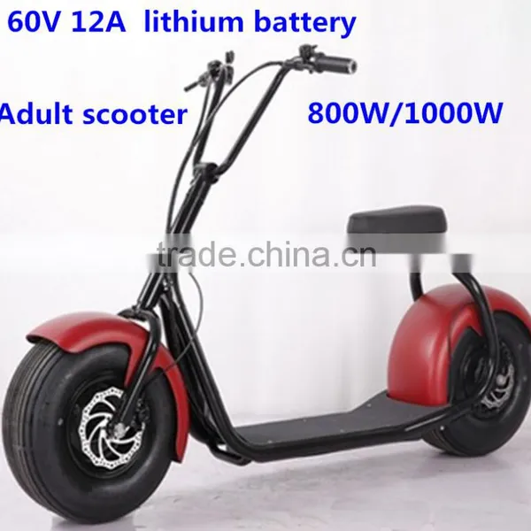 Cool Citycoco Scooter 1000W Brushless/Popular Electric Scooter 800W/ 2Wheels Scooter/City Mobility Scooter 800W (TKE-S800) photo-2