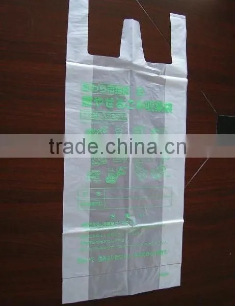 Custom Biodegradable T-shirt Bag photo-3