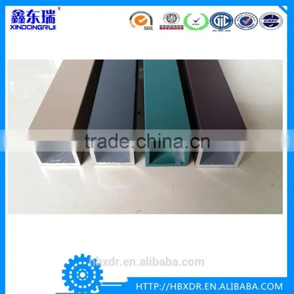 Aluminium Extrusion Square Hollow Tube Section OEM/ODM photo-3