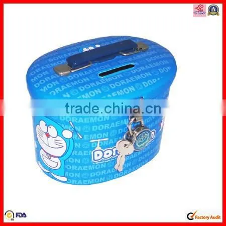 Handle and Lock Coin Metal Tins photo-2