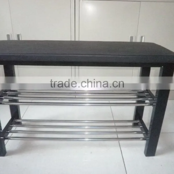 Wooden Shoe Rack Bench photo-3