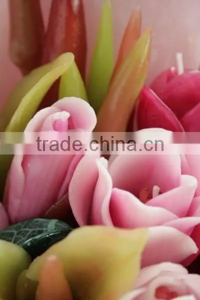 Aroma Flower Candle From Thailand. photo-2
