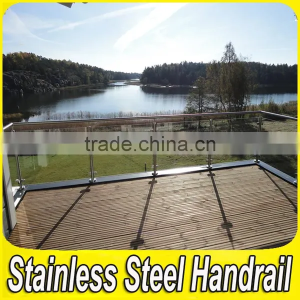 Fabrication Project 304 Stainless Steel Plexiglass Roof Deck Railing photo-2