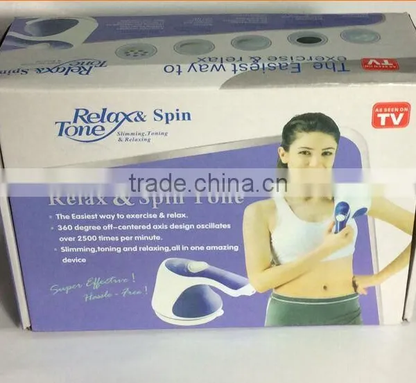 Hot Relax & Spin Tone Body Massager Tone Massager Fat & Weight Loss Body Massage Handheld Vibrating Body Massager photo-5