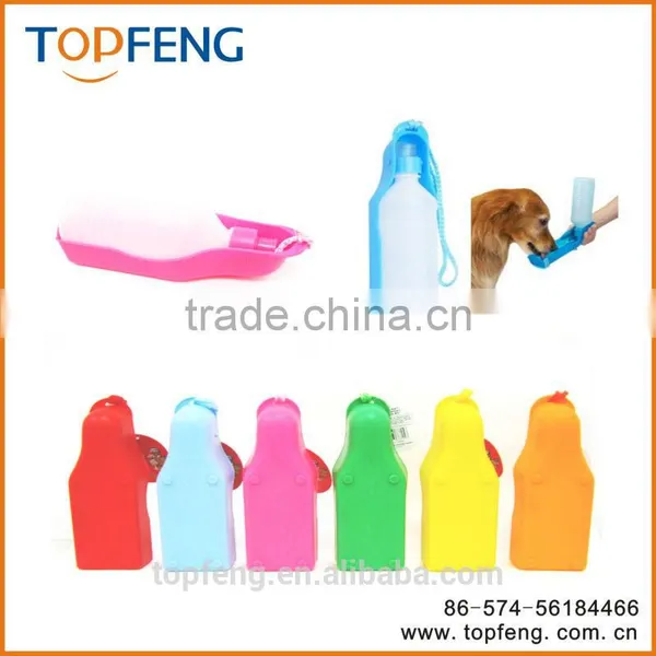 PETS DOG WATER BOTTLE BOWL PORTABLE DRINK DISH CAT BIRD TRAVEL FEEDING PUPPY NEW photo-3