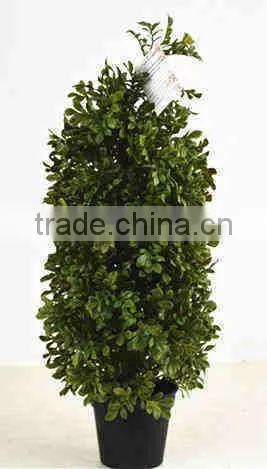 SJ1300120 Customization Plastic Boxwood Spiral Tree/decorative Topiary Tree photo-2