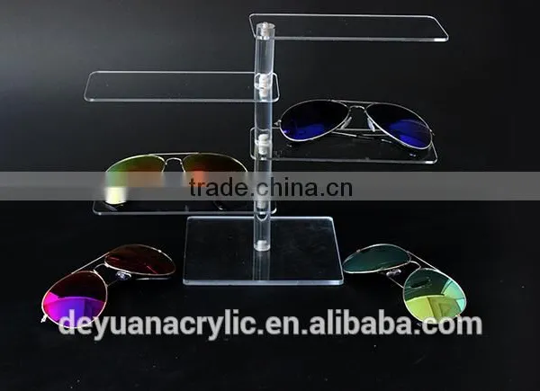 Elegant Transparent Acrylic Sun Glasses Display Stand photo-5