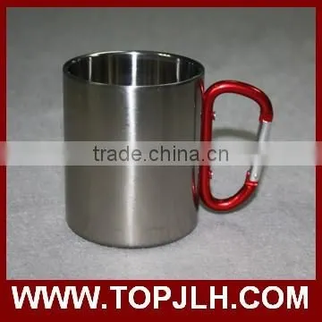 Promotional Print Mug Cup With Hook, Custom Printed Stainless Steel Mug photo-4