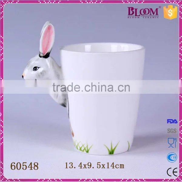 3d Ceramic Animal Desgin Mugs for Customize photo-3