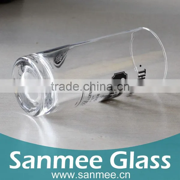 Custom Printing Pattern Tall Straight Drinking Glass Tea Cup Wholesale photo-4