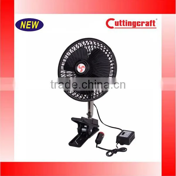 12V Car Fan Cooling Clip On Fan Portable Car Vehicle photo-2