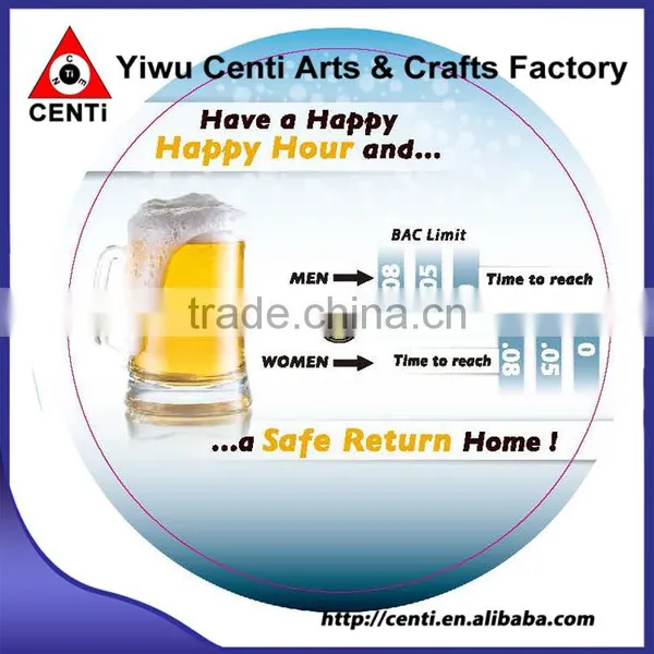 Custom Imprinted Blood Alcohol Concentration 2 Wheel Calculator for Safe Driving photo-2