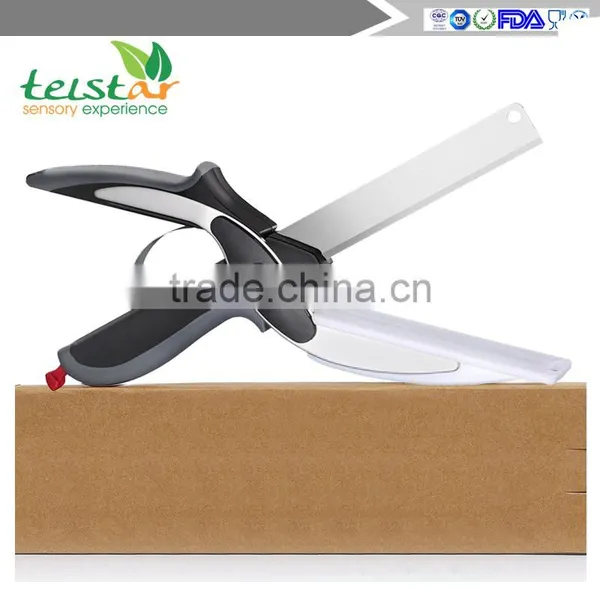 Amazon Kitchen Gadget 6 in 1 Food Chopper Clever Scissor Cutter photo-6