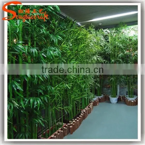 2017 Hot Sale Decoretion Artificial Bamboo Outdoor Indoor Decoration Artificial Fake Bamboo photo-5