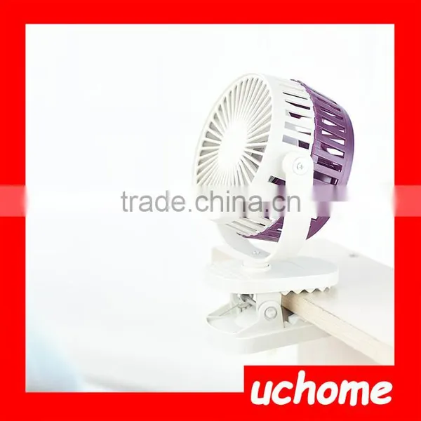 UCHOME 2017 Summer Desk Fan Usb Electric Colorful Mini Clip Fan photo-2