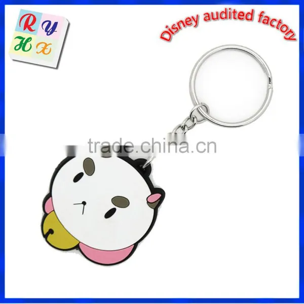 Cartoon Children's KeyChain Crative Silicone Ring Keyring Party Gifts photo-5