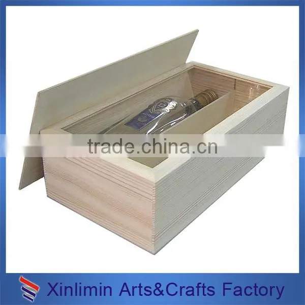 Customized Wooden Box for 6 Bottle Wood Wine Box photo-2