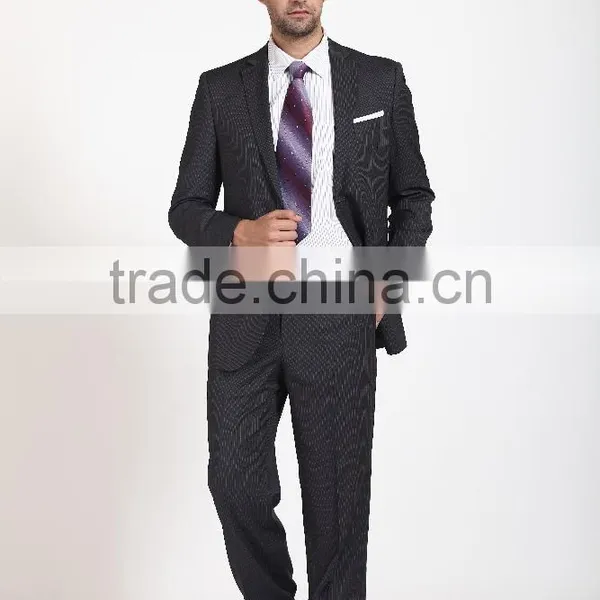 2015 Fashion Designed/striped Business Suits for Man / Jacket & Pant photo-5
