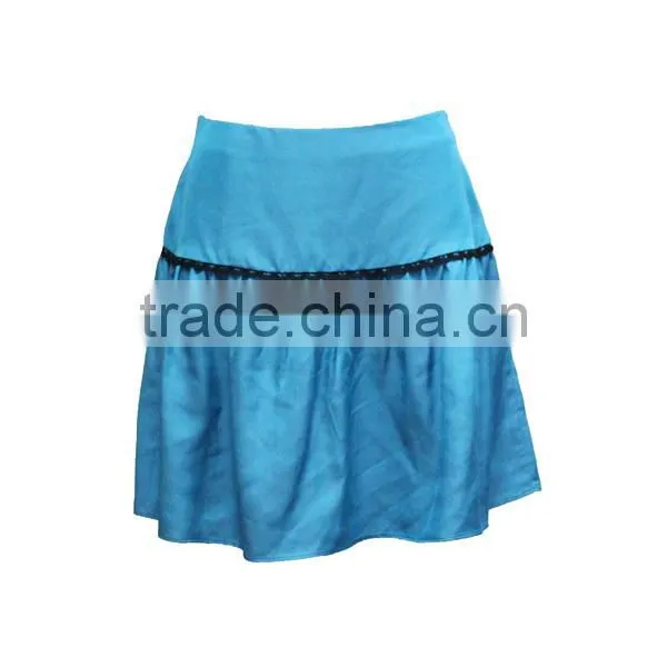 Women's Clothing Directly Manufacturing Hot Sexy Mini 2015new Fashion Blue Petti Skirt photo-2