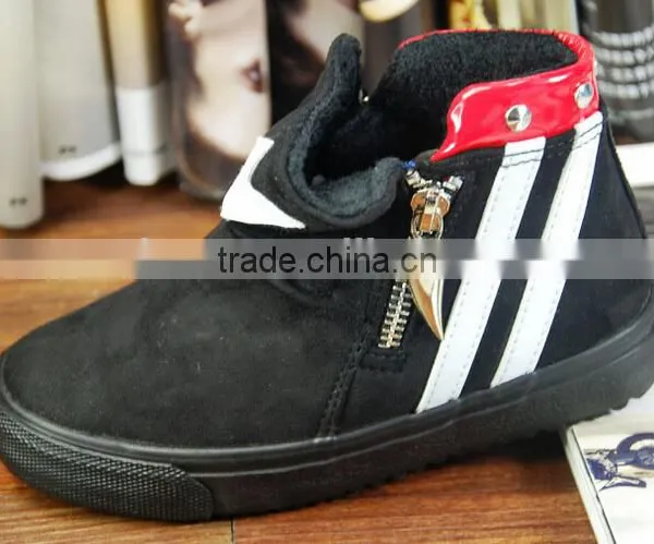 GZYNew Design Good Quality Warmly Colorful Kids Leather Shoes photo-5