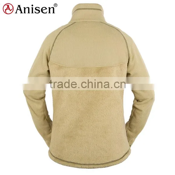 Outdoor Explorer Warm Keeper Mens Camel Fleece Jacket photo-2