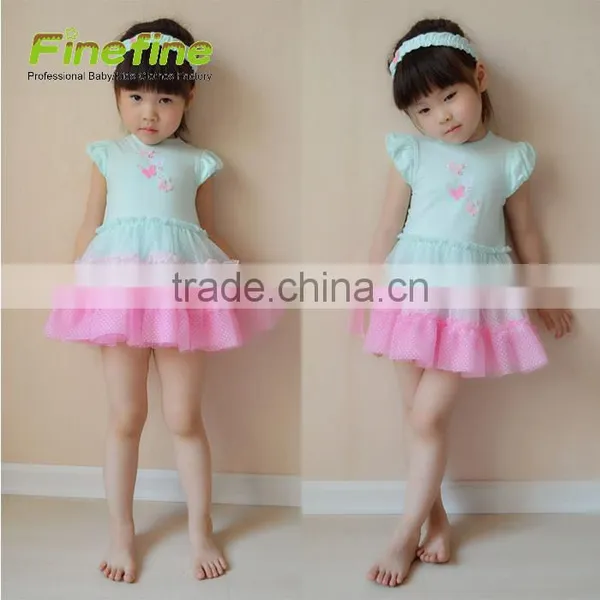 Newborn Baby Girl Clothes Tutu Romper With Headband Cotton Baby Tutu Romper photo-3