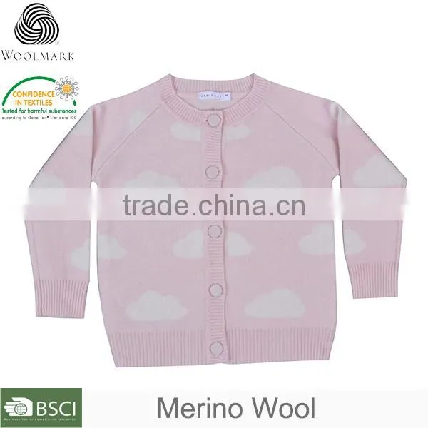 Children Cardigan Sweater Hot Sale, 100% Wool Latest Design Cardigan photo-2
