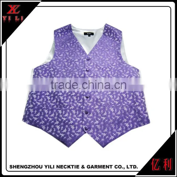 Multi Mens Paisley Waistcoat Woven Microfiber S-3XL Vest photo-2