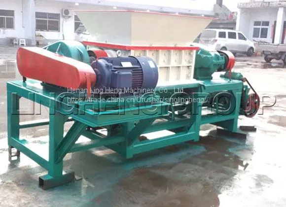 Henan Lingheng Industrial Wood Shredder Wood Crusher Machine Price photo-2