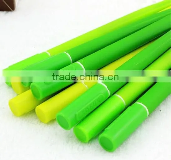 Grass Shape Ballpoint Pen Office & Student Creative Plastic Pen Gel Pen photo-6