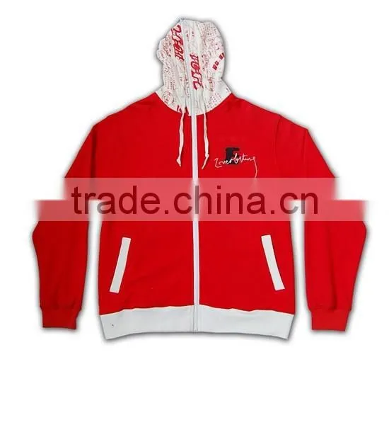 BSCI 2016 Design Sublimation Screenprint Embroidery Zipper Hoody Brand Name Mens Hoodies Jackets photo-5
