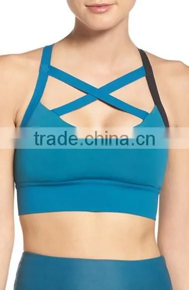 OEM Service Wholesale Dry Fit Comfortable Sexy Ladies Gym Sport Bra photo-5