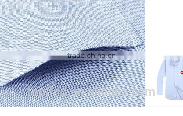Classic 100% Cotton Oxford Long Sleeve With Button Down Collar Workwear Shirt for Men photo-5