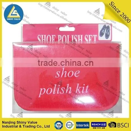 High Quality OEM Shoe Polish Set in Polyester Bag photo-2