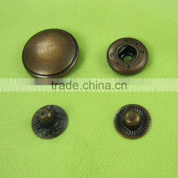 Low Price Hight Quality Button Blank With Shank Back Leather Coat Buttons for Brown Leather Buttons photo-4